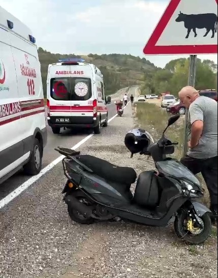 Yağmur kazaları da beraberinde getirdi: Aracın taklalar attığı anlar kamerada
