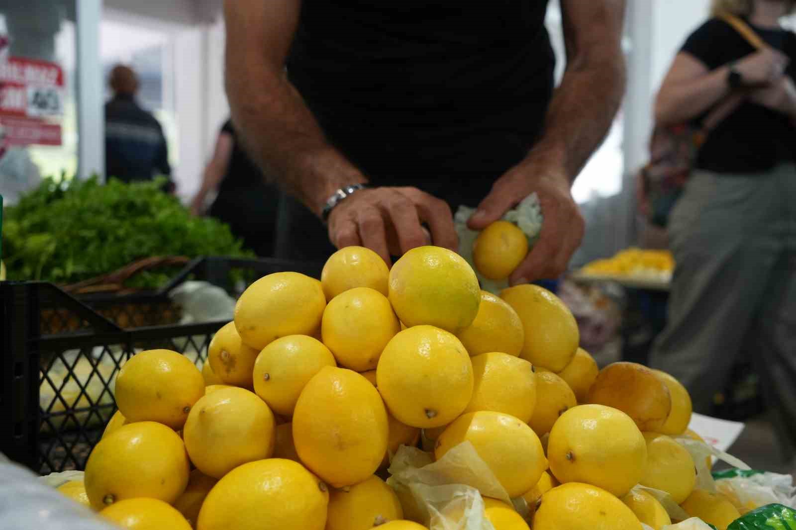 Çayın limonsuz içilmediği Erzincan’da limon fiyatı yüzleri güldürdü
