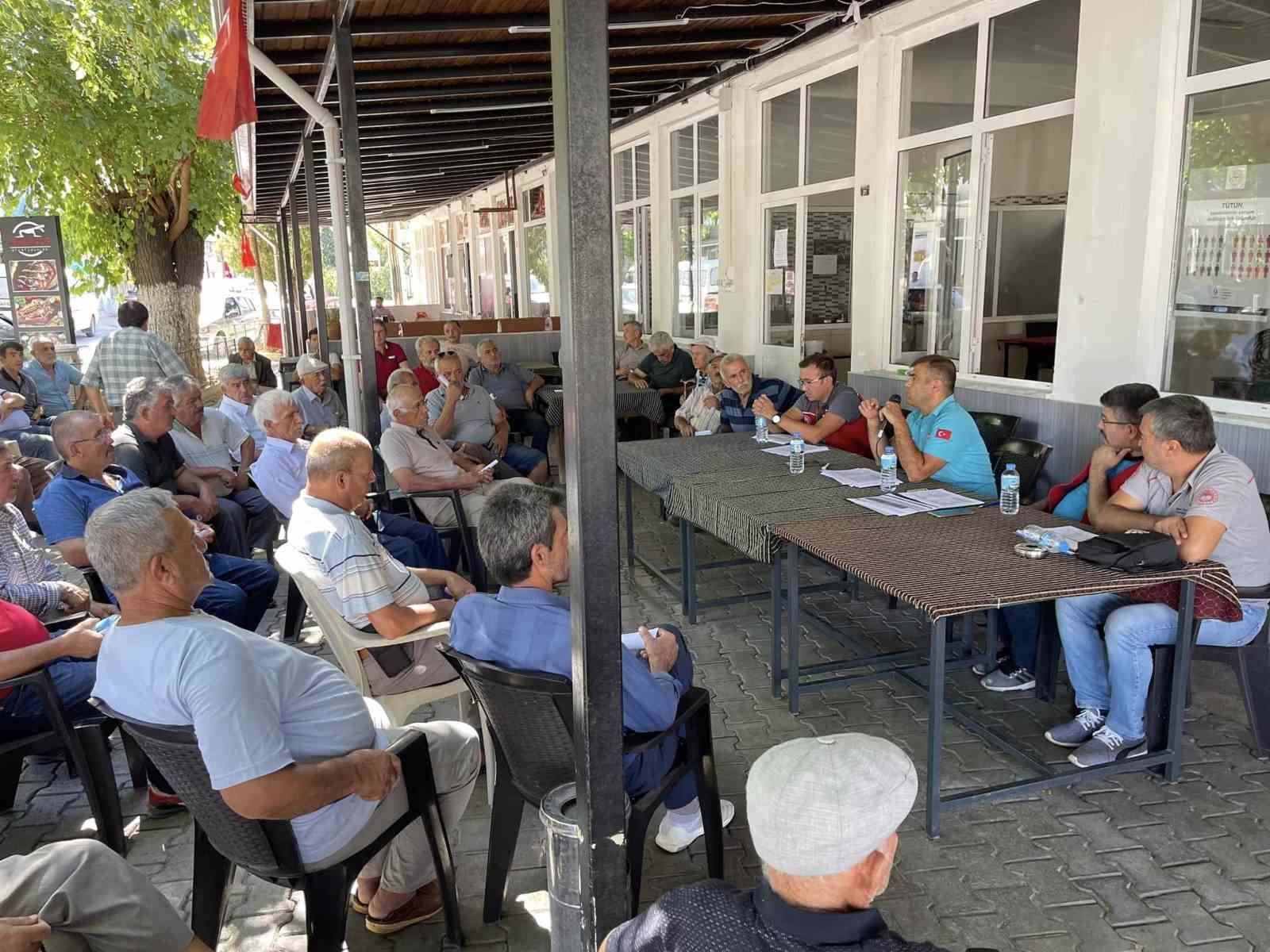 Tarımsal Üretim Planlaması Menteşe’nin mahallelerinde tanıtıldı
