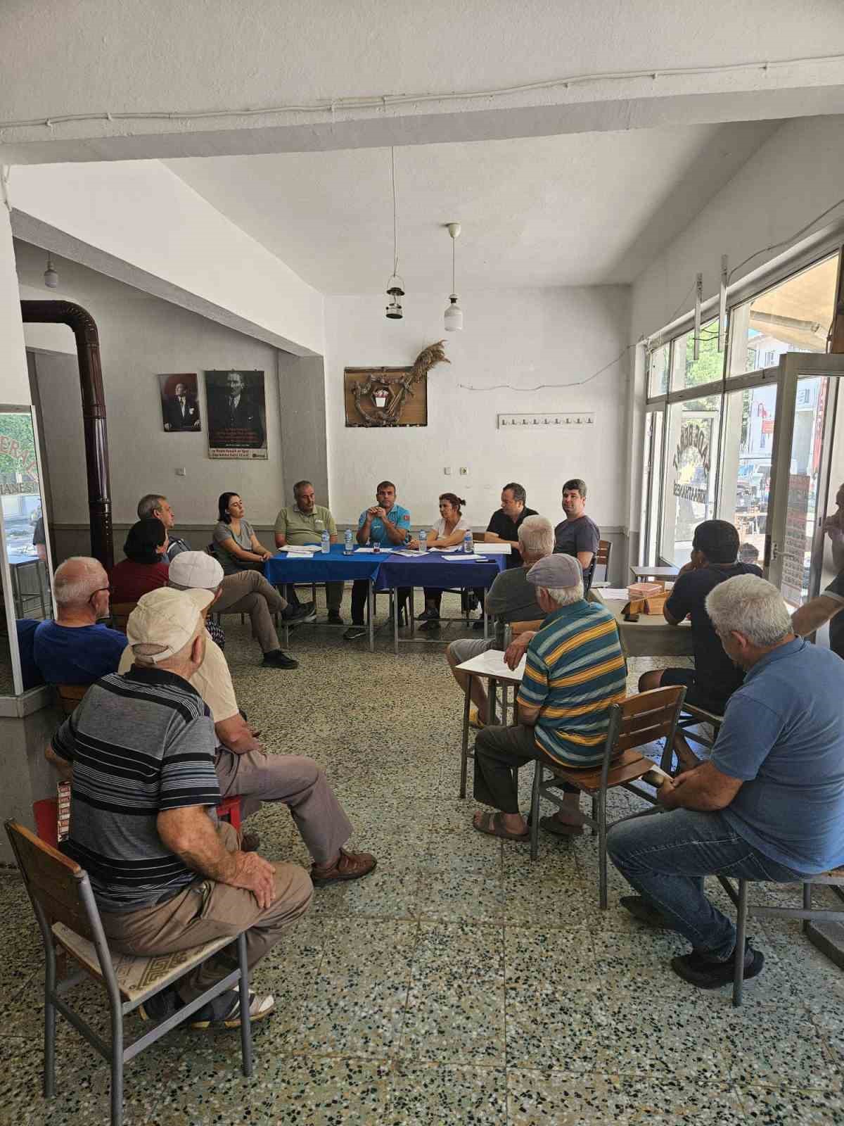 Tarımsal Üretim Planlaması Menteşe’nin mahallelerinde tanıtıldı
