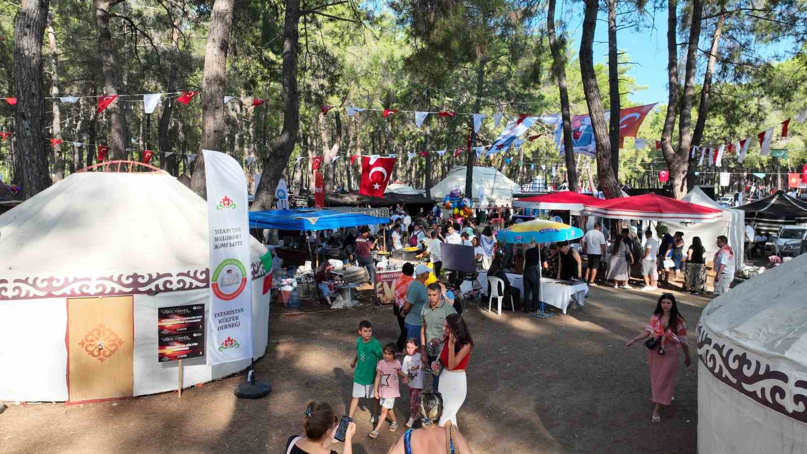 3’üncü Uluslararası Yörük Türkmen Festivali sona erdi
