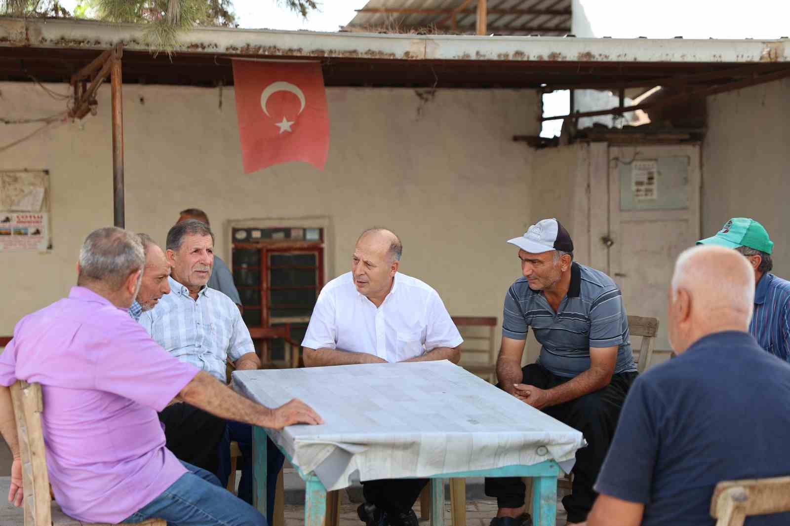 Demirçalı, 1 günde 8 mahallede vatandaşlarla buluştu
