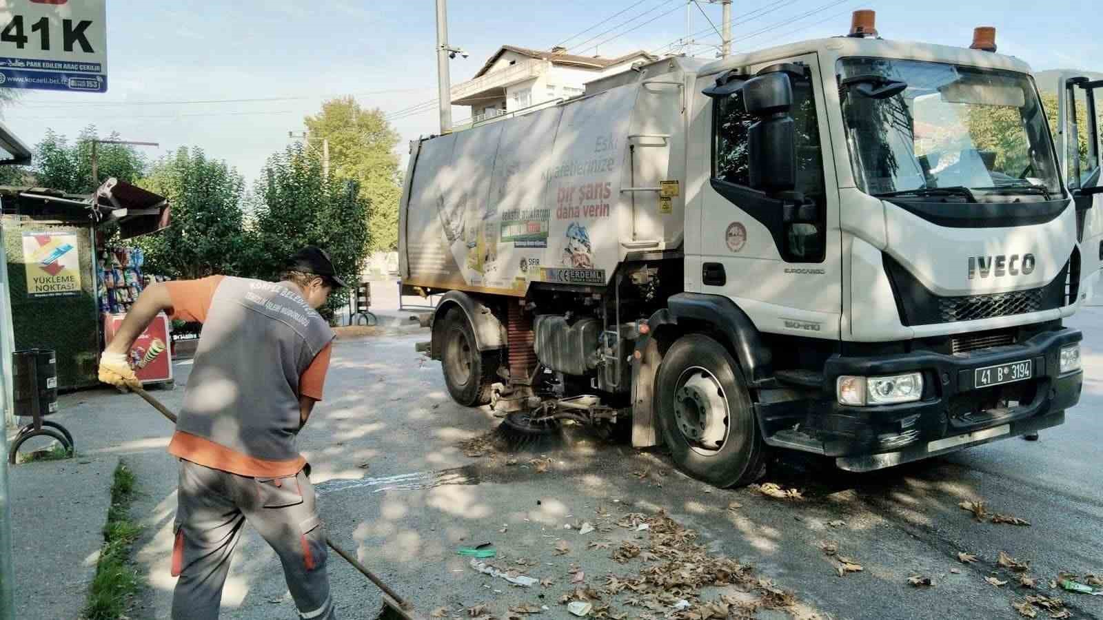 Körfez Belediyesi’nden geniş çaplı temizlik çalışması
