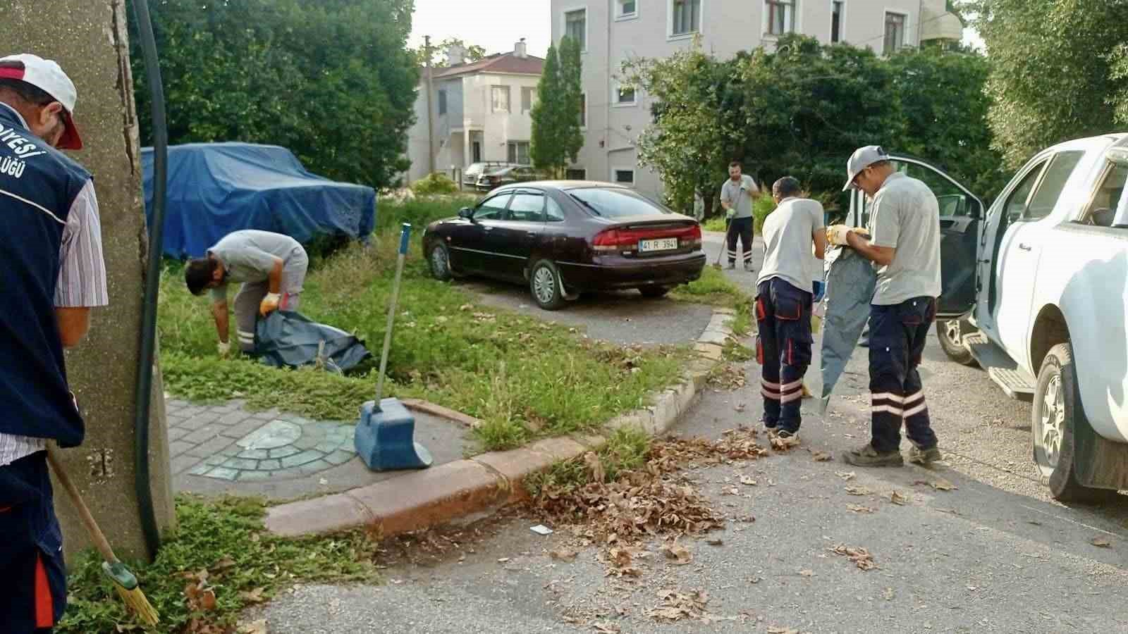 Körfez Belediyesi’nden geniş çaplı temizlik çalışması
