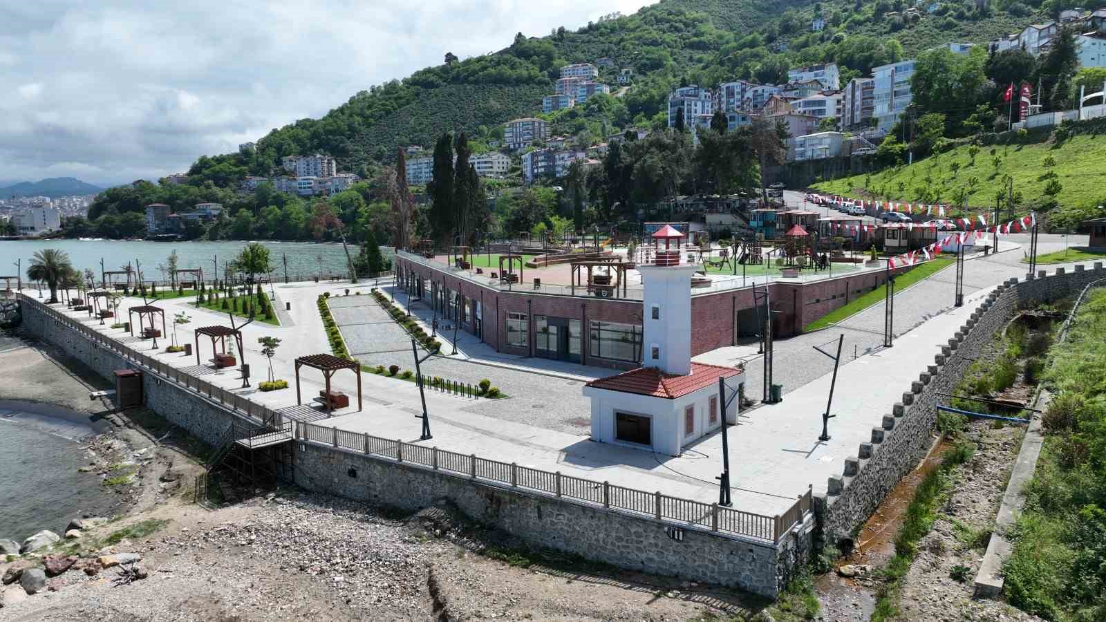 Ordu’da yıkılan gökdelenlerin yeri park oldu
