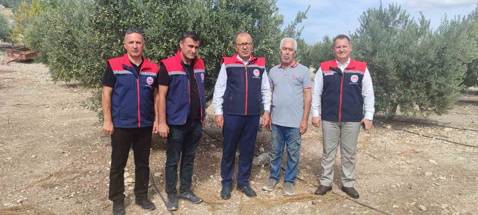 Didim’de üretim alanları kontrol edildi
