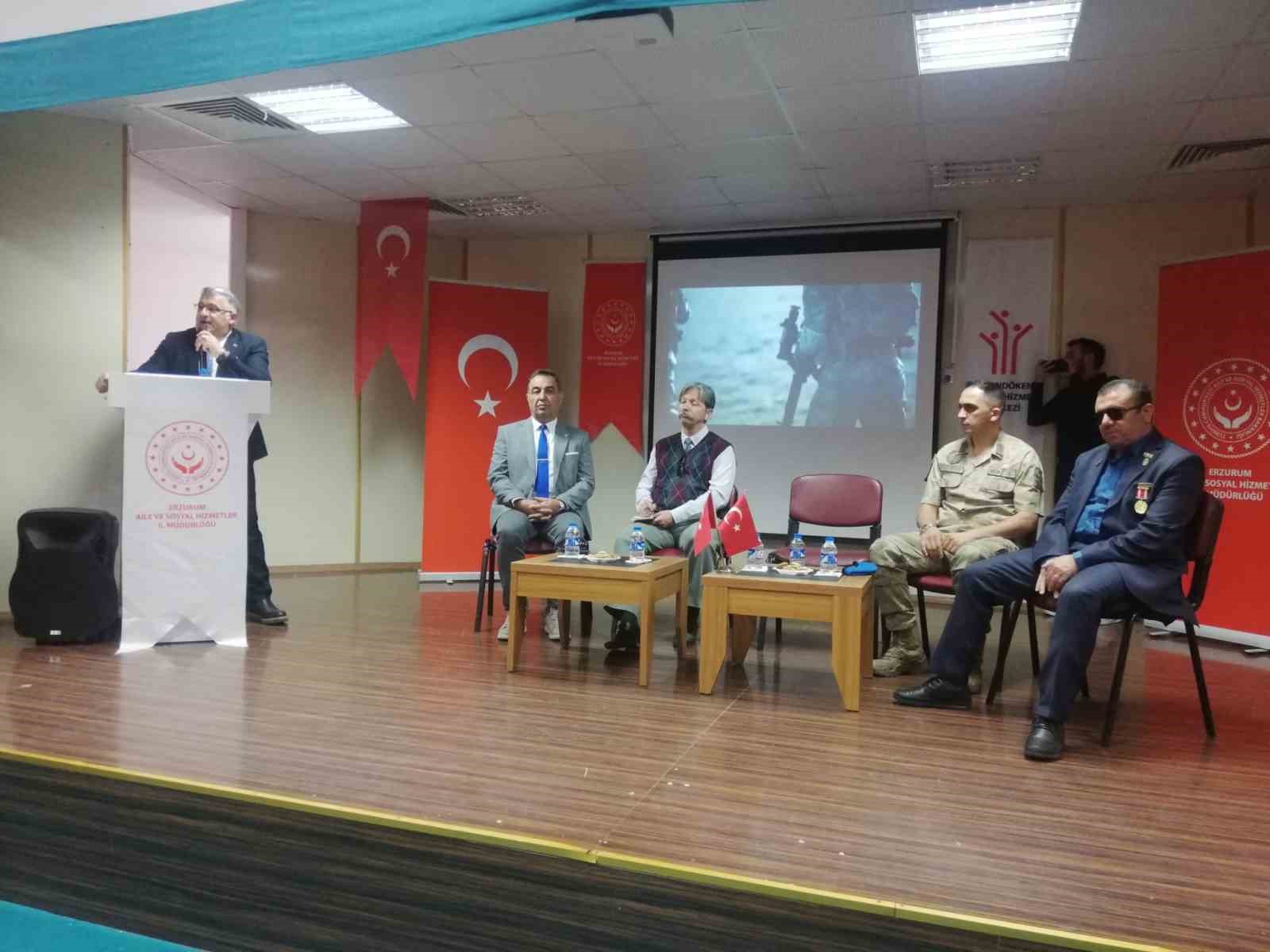 Erzurum’da “Vatan ve kahramanlık buluşmaları” programı
