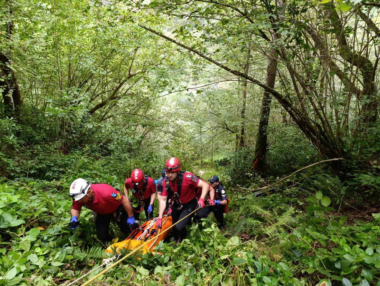 Rize’de kamyonet uçuruma yuvarlandı: 1 ölü
