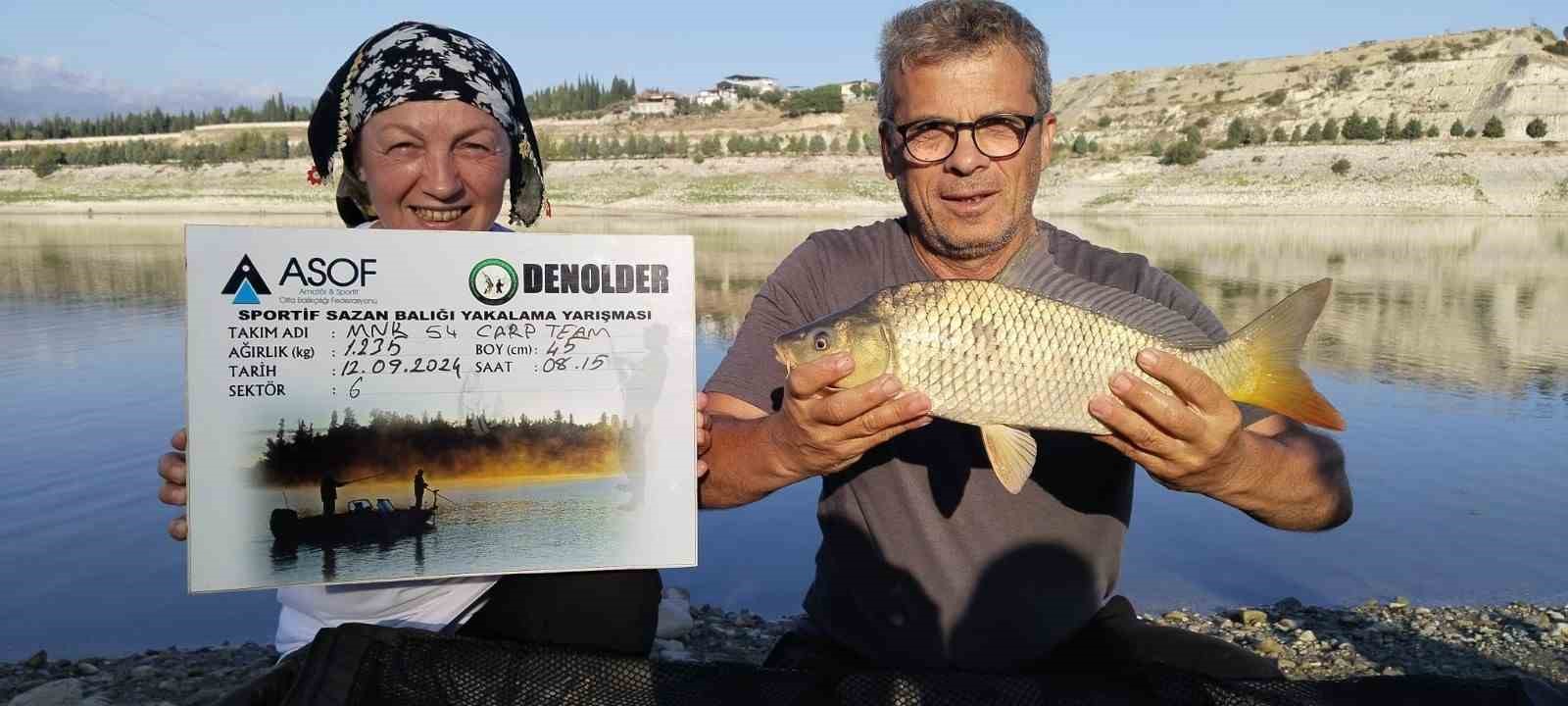 Sazan avcılığının enleri belirlendi
