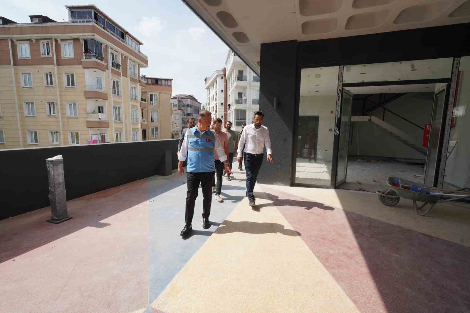 Gürpınar Köy İçi Meydanı, Kent Enstitüsü ve Kapalı Otopark Projesi’nde sona yaklaşıldı
