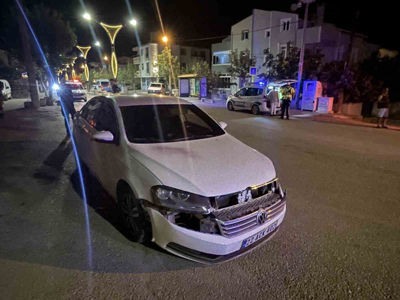 Keşan’da motosiklet ile otomobilin çarpıştığı kazada 2 kişi yaralandı
