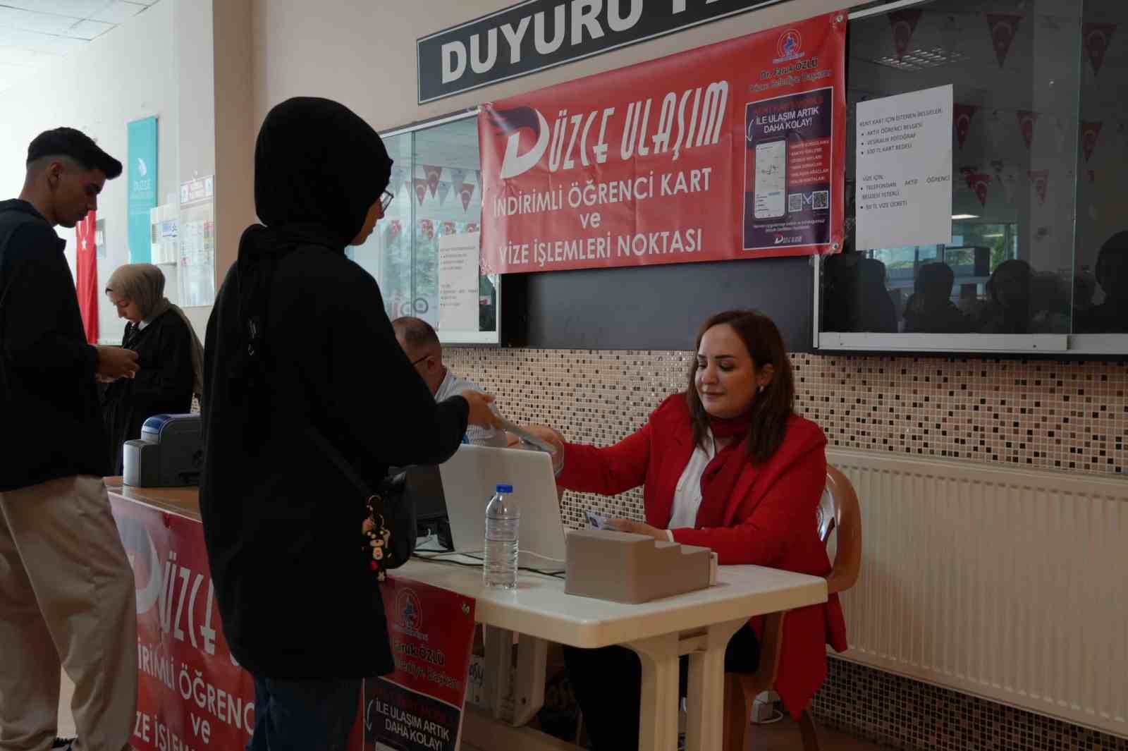 Düzce’de öğrenciler için kuruldu
