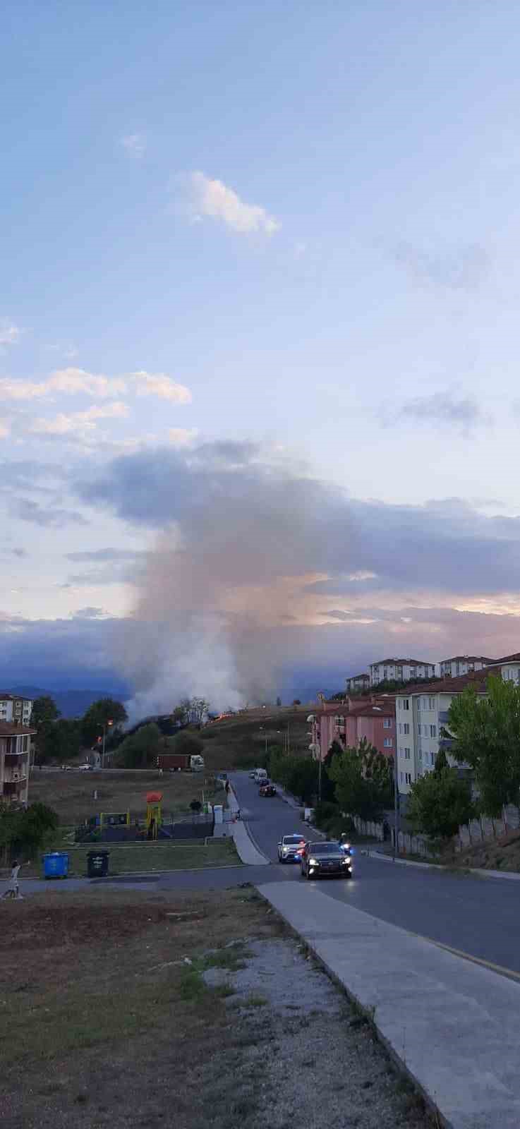 Sakarya’da korkutan yangın: Mahalleli sokağa döküldü
