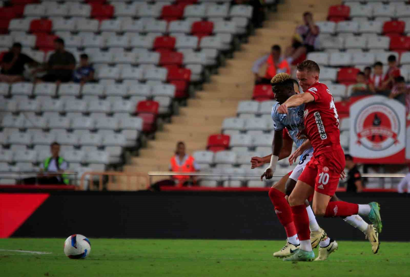 Trendyol Süper Lig: Antalyaspor: 2 - Adana Demirspor: 1 (Maç sonucu)
