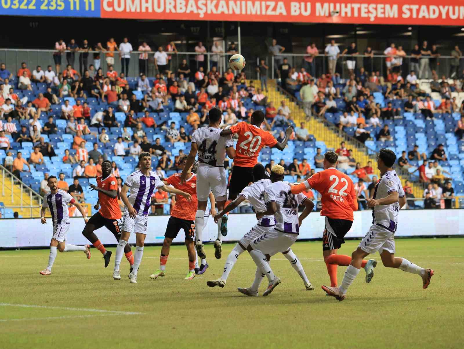 Trendyol 1. Lig: Adanaspor : 1 - Ankara Keçiörengücü: 1
