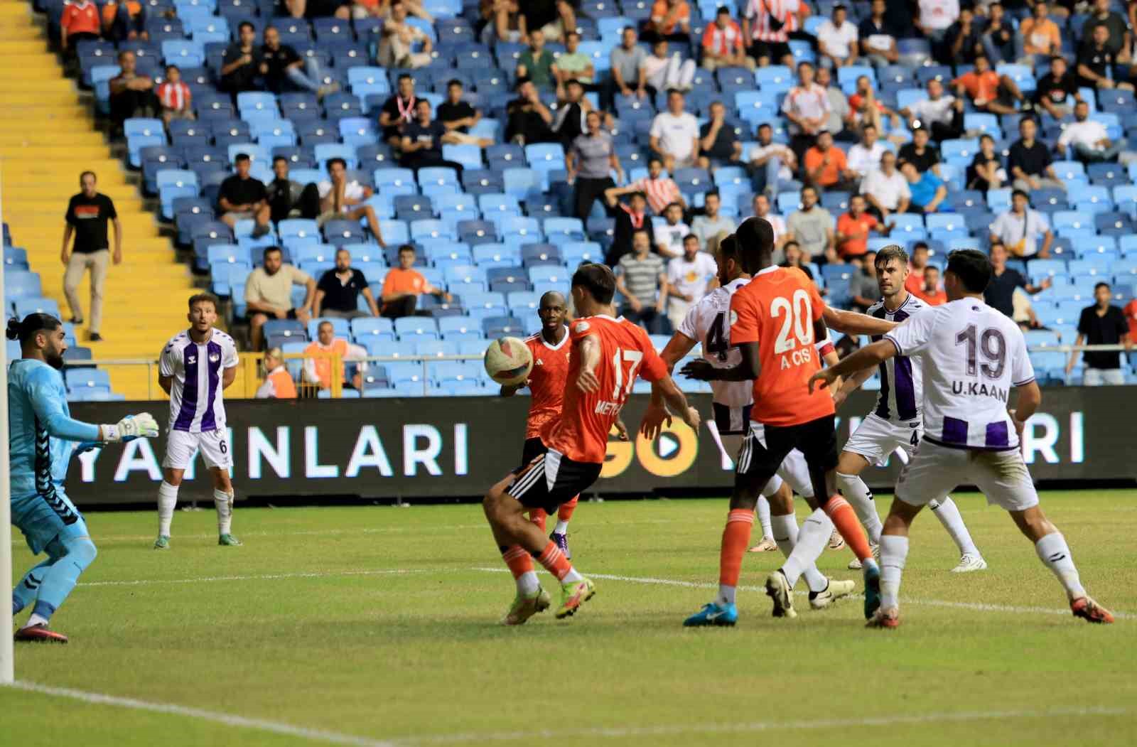 Trendyol 1. Lig: Adanaspor : 1 - Ankara Keçiörengücü: 1
