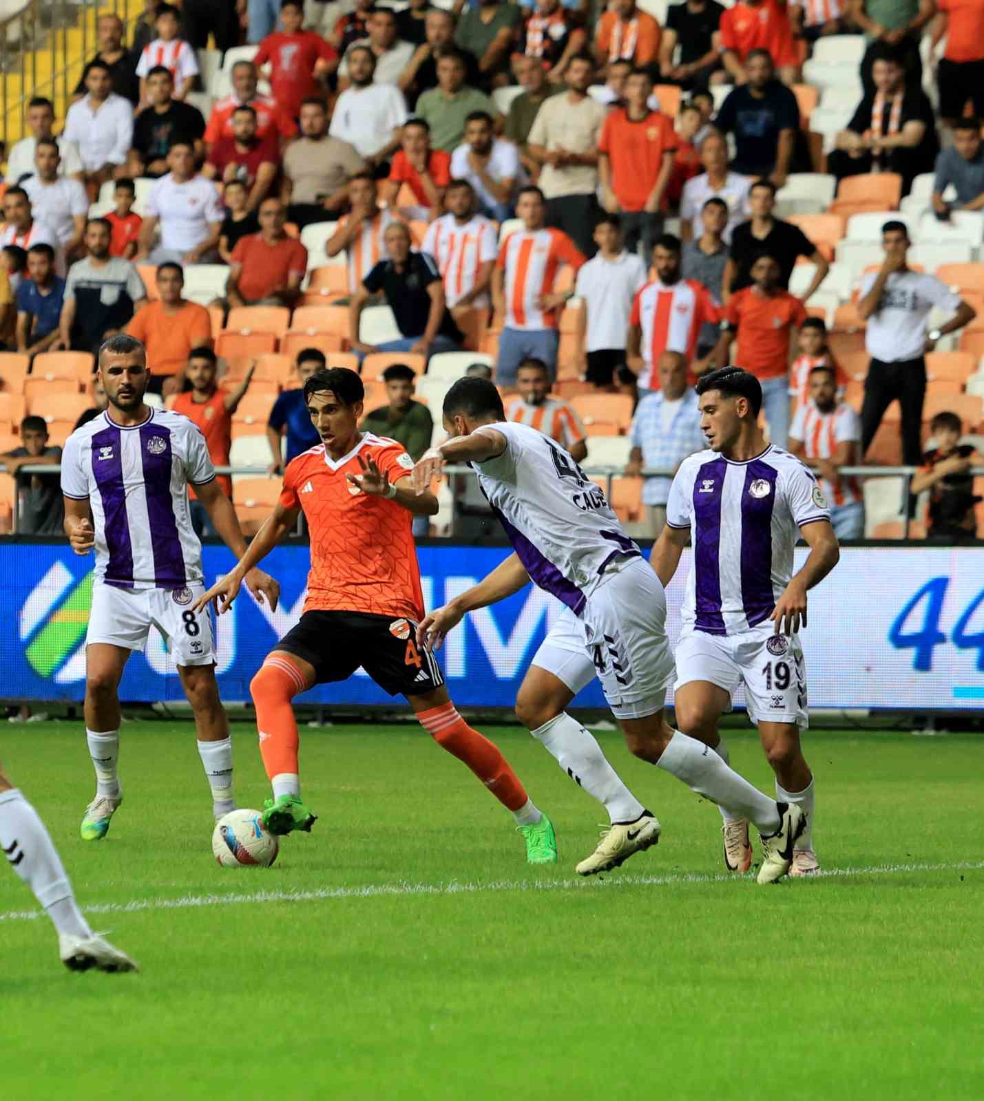 Trendyol 1. Lig: Adanaspor : 1 - Ankara Keçiörengücü: 1
