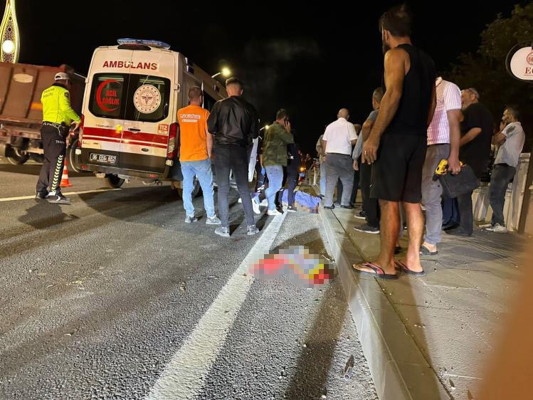 Ankara’da tırın çarptığı motokurye hayatını kaybetti
