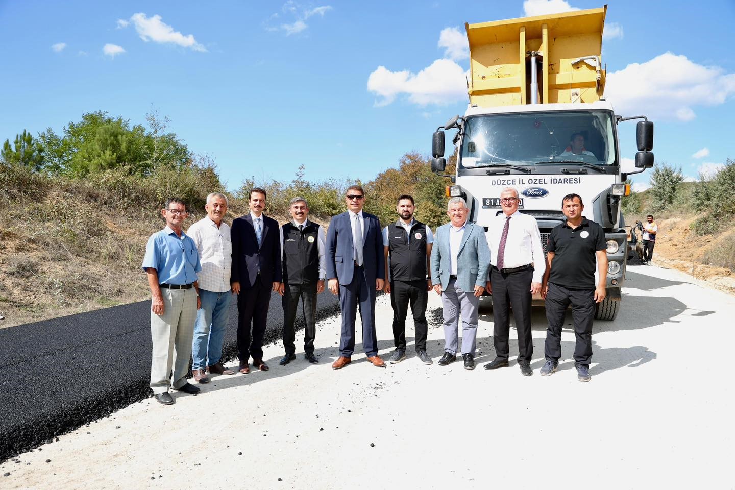 Korugöl tabiat parkına ulaşım çevre korunarak yapılıyor
