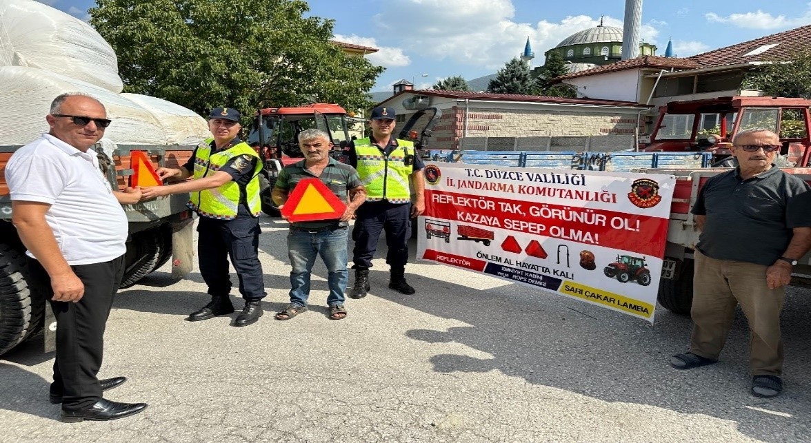 Jandarma kazaları azaltmak için harekete geçti
