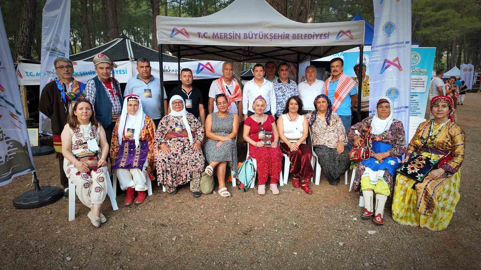 Yörük Türkmen Festivali’nde Mersin rüzgarı
