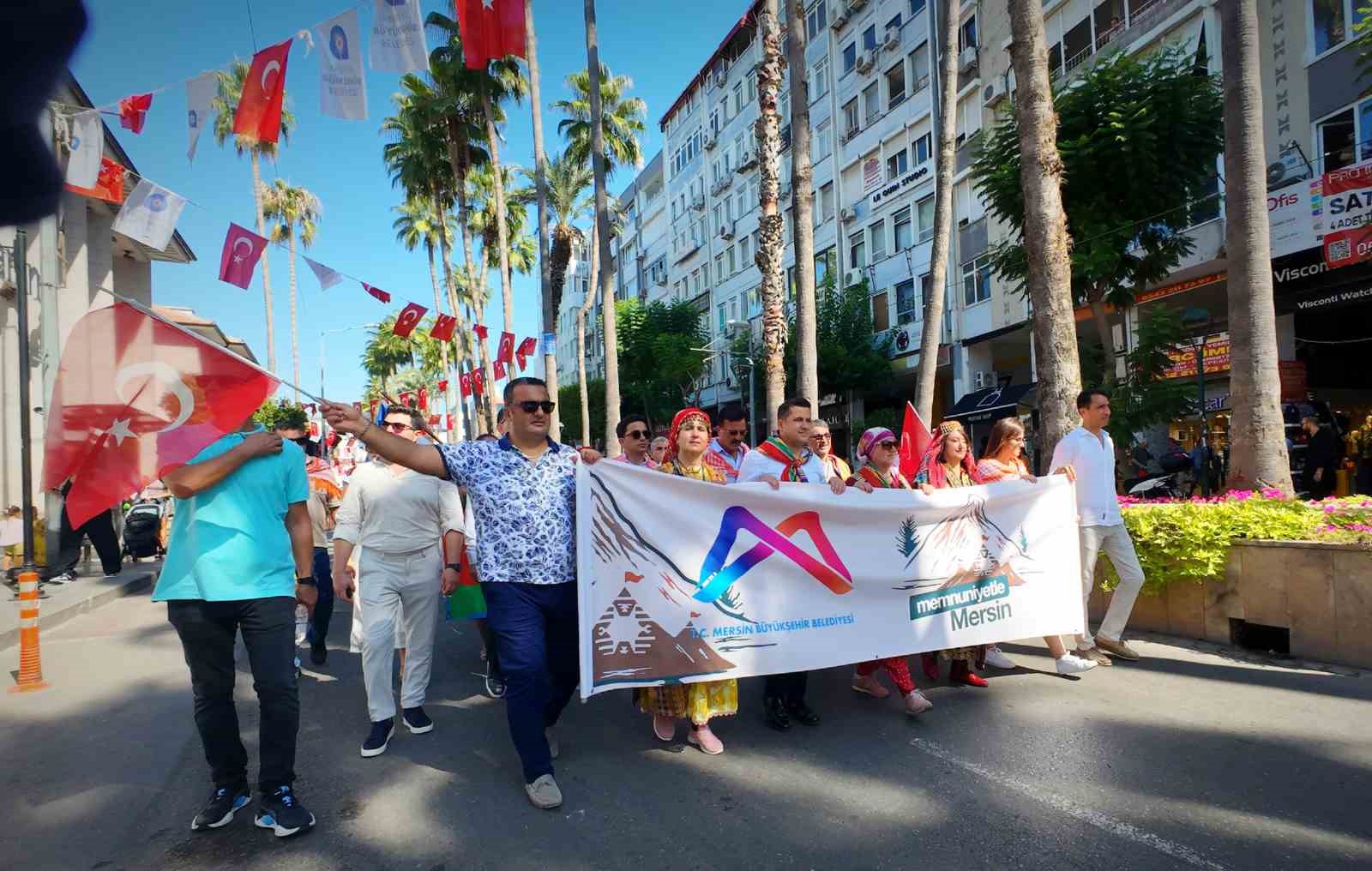 Yörük Türkmen Festivali’nde Mersin rüzgarı
