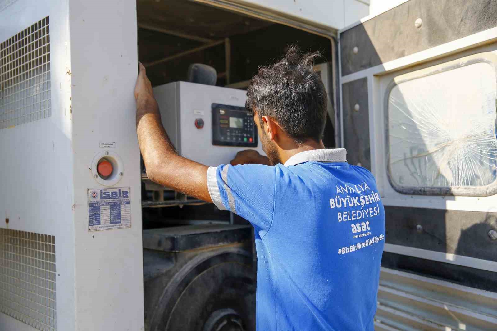 Büyükşehir’den Aksu’ya su üretim tesisi
