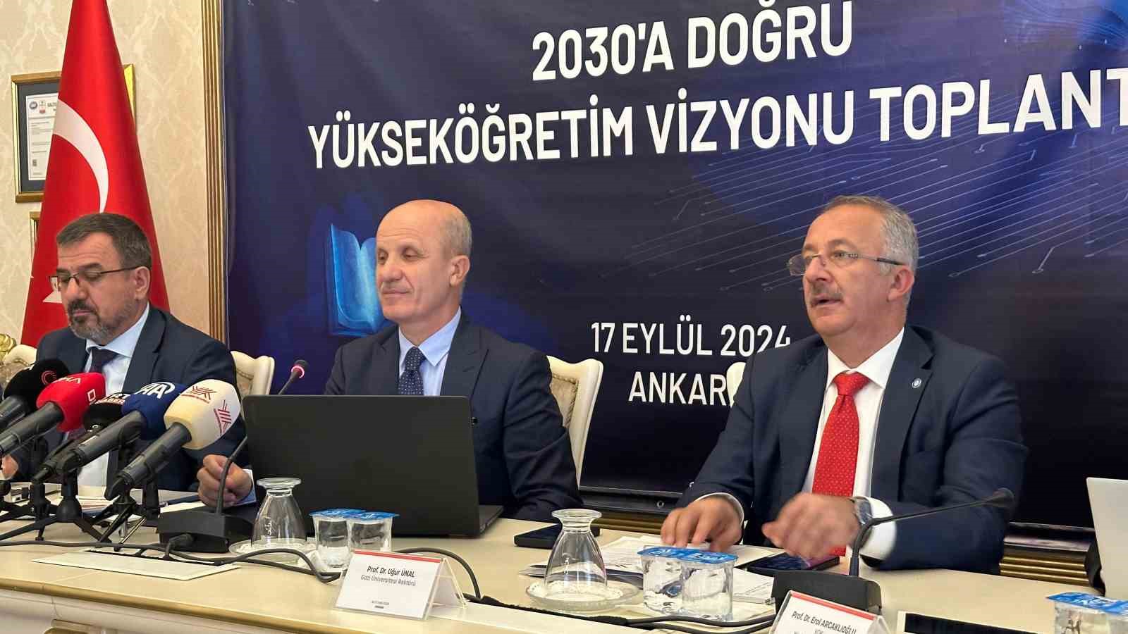 YÖK Başkanı Özvar, ‘2030 Vizyonu’ için 5 bölgesel toplantı düzenleneceğini bildirdi
