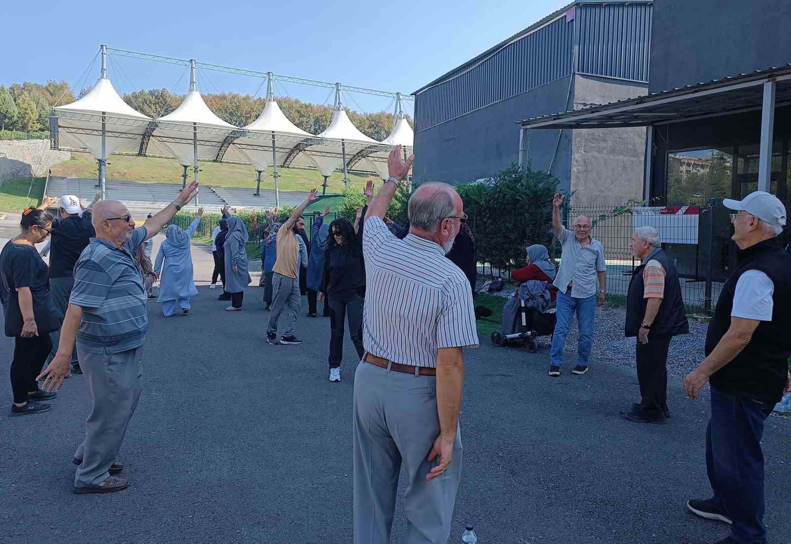 Spor, hareket ve aksiyon dolu program Ayçiçeği Bisiklet Vadisi’nde başladı
