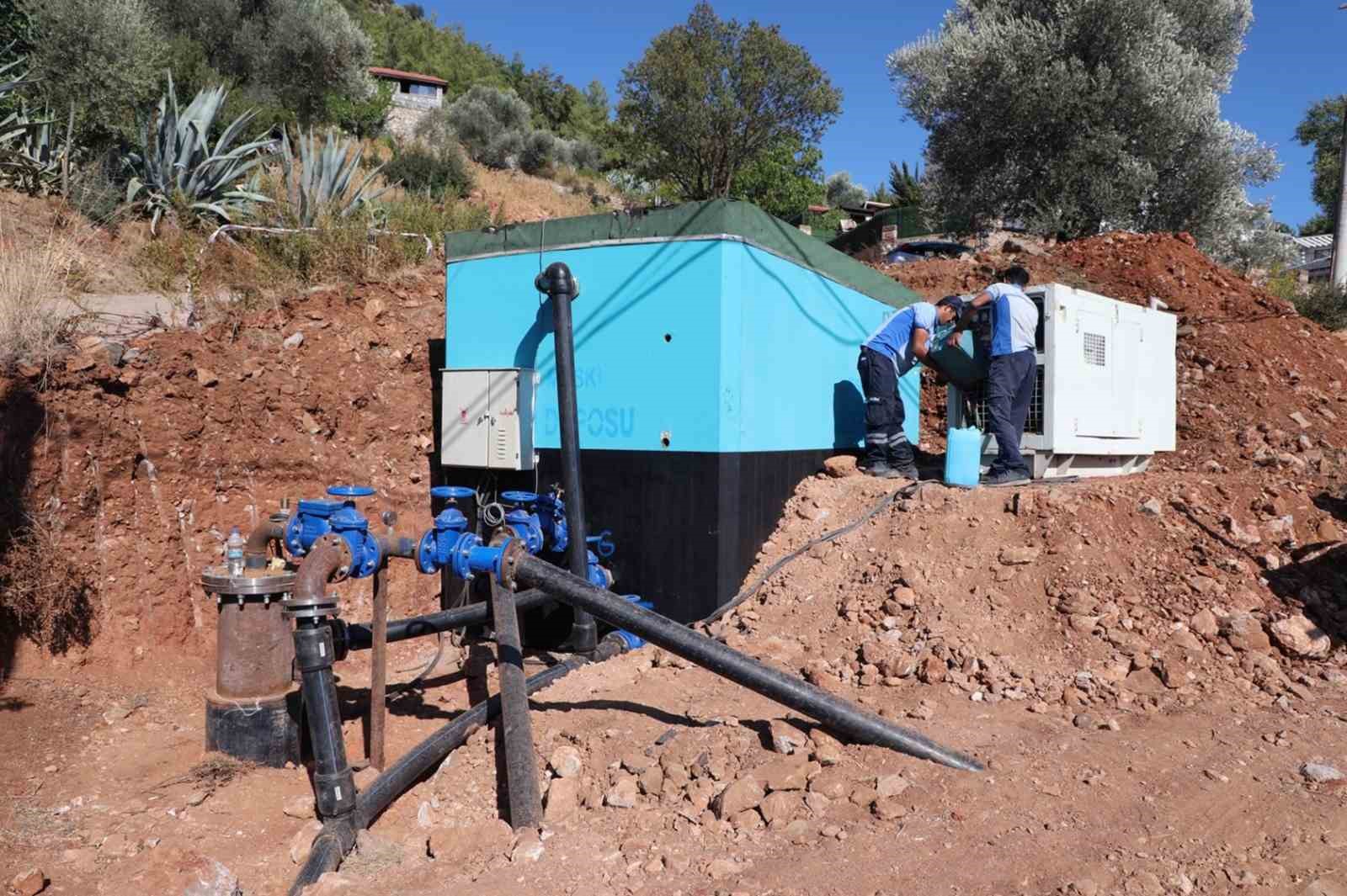 Fethiye’nin içme suyu sıkıntısı sona eriyor
