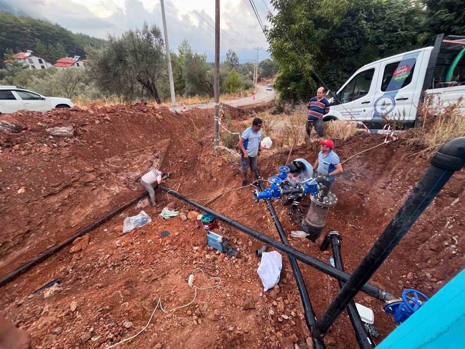 Fethiye’nin içme suyu sıkıntısı sona eriyor
