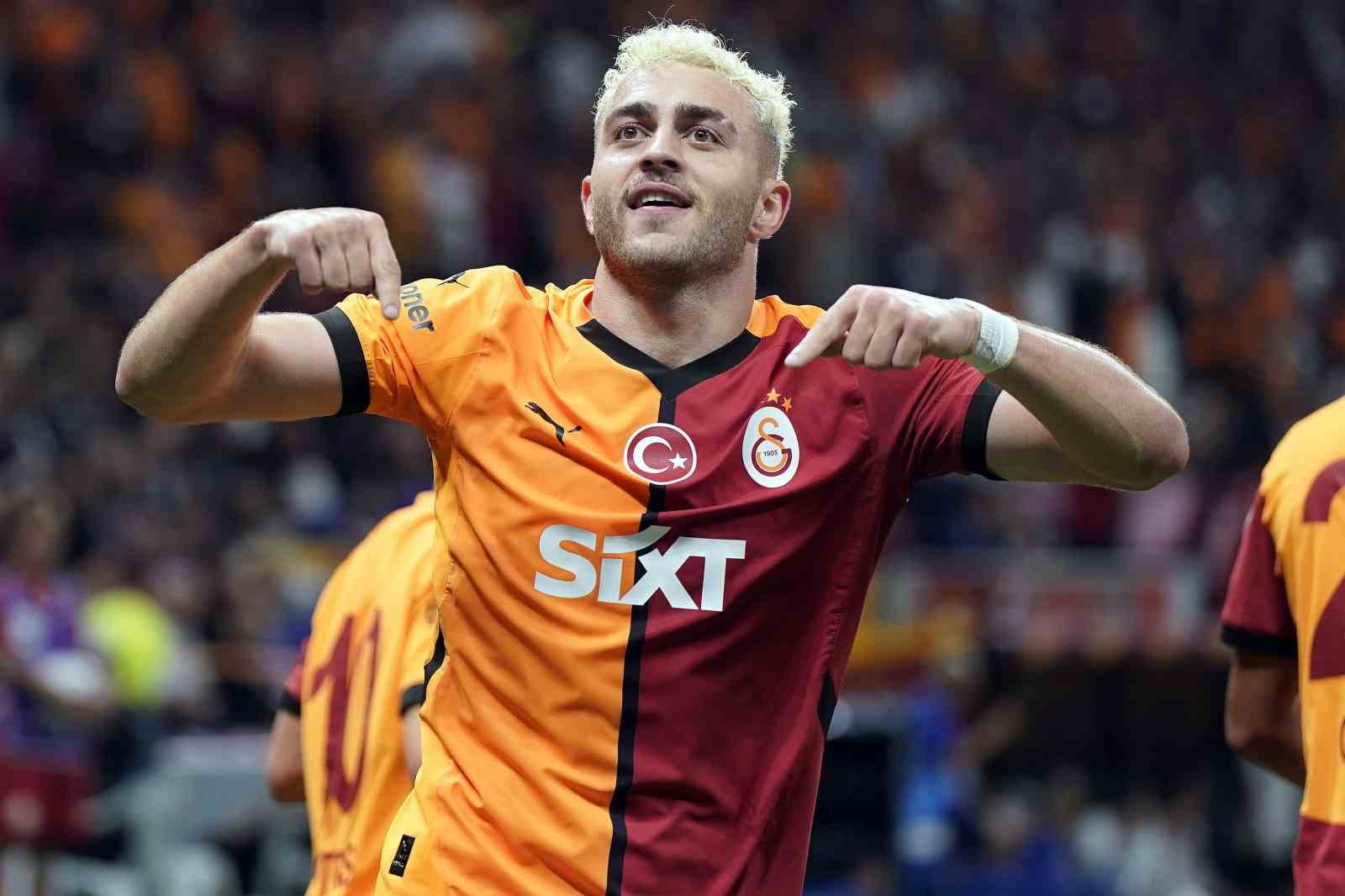 Trendyol Süper Lig: Galatasaray: 2 - Gaziantep FK: 0 (İlk yarı)
