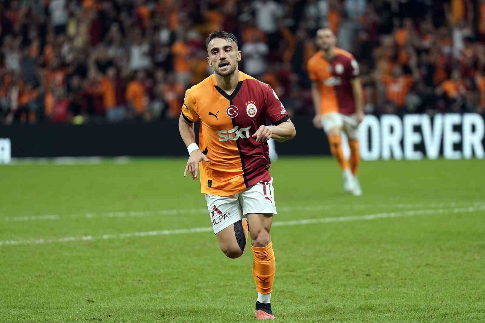 Trendyol Süper Lig: Galatasaray: 2 - Gaziantep FK: 0 (İlk yarı)
