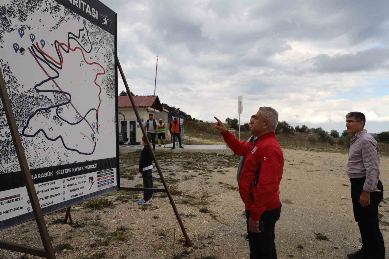 Keltepe Kayak Merkezi yeni sezona hazırlıklarına başladı
