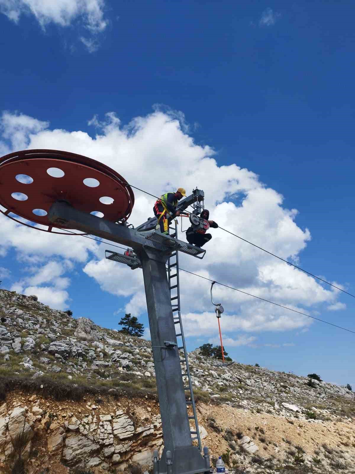 Keltepe Kayak Merkezi yeni sezona hazırlıklarına başladı
