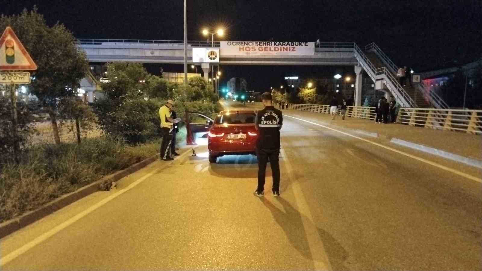 Karabük’te yolun karşısına geçen 11 yaşındaki çocuğa otomobil çarptı
