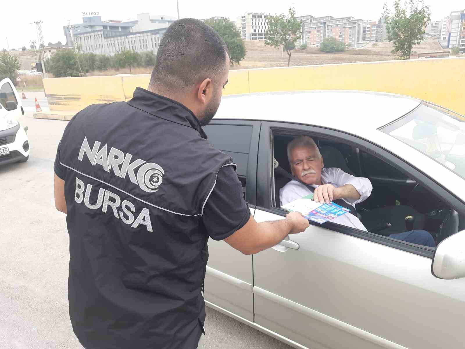 Bursa’da narkotik polisi 6 bin vatandaşı bilgilendirdi
