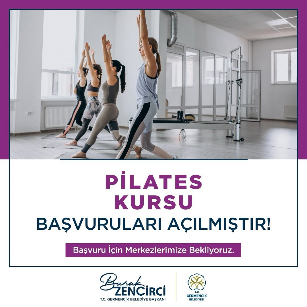 Germencik ve Ortaklar Kültür Merkezleri’nde Diyet ve Pilates Kursu başvuruları başladı
