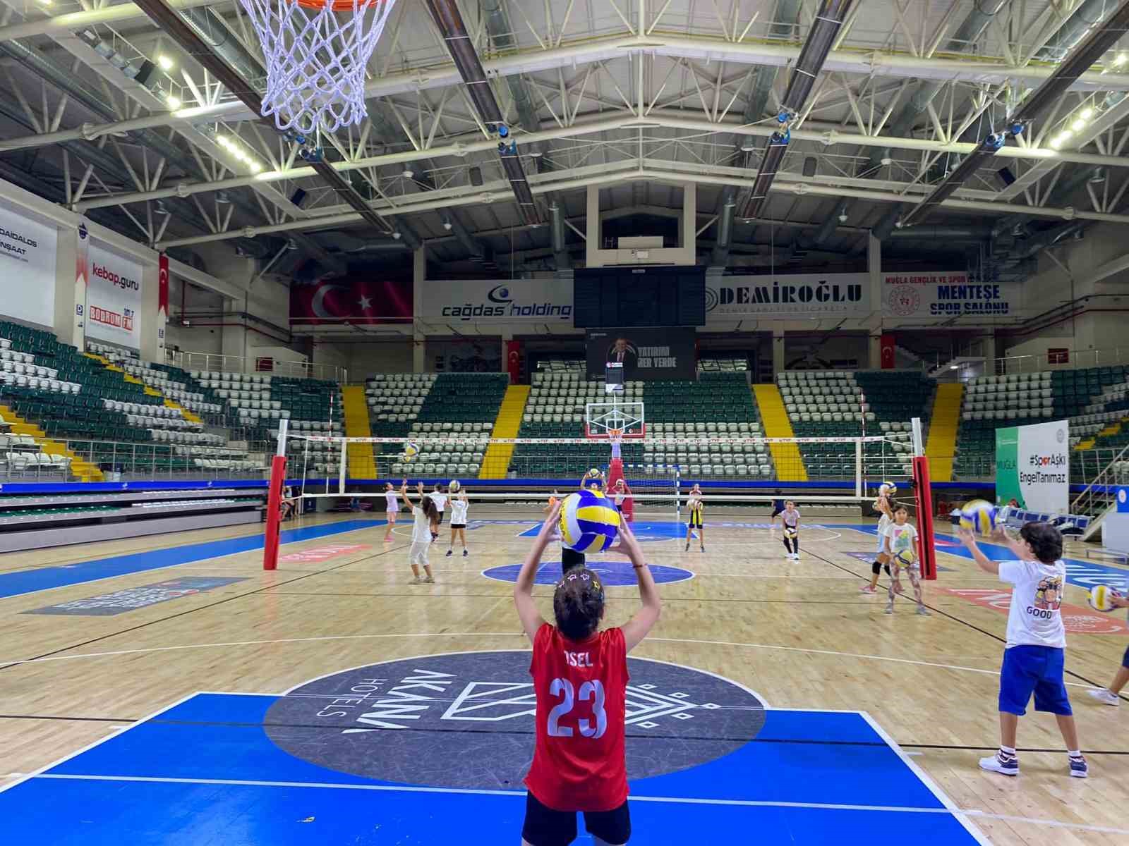 Muğla’da çocuklar sporla büyüyor
