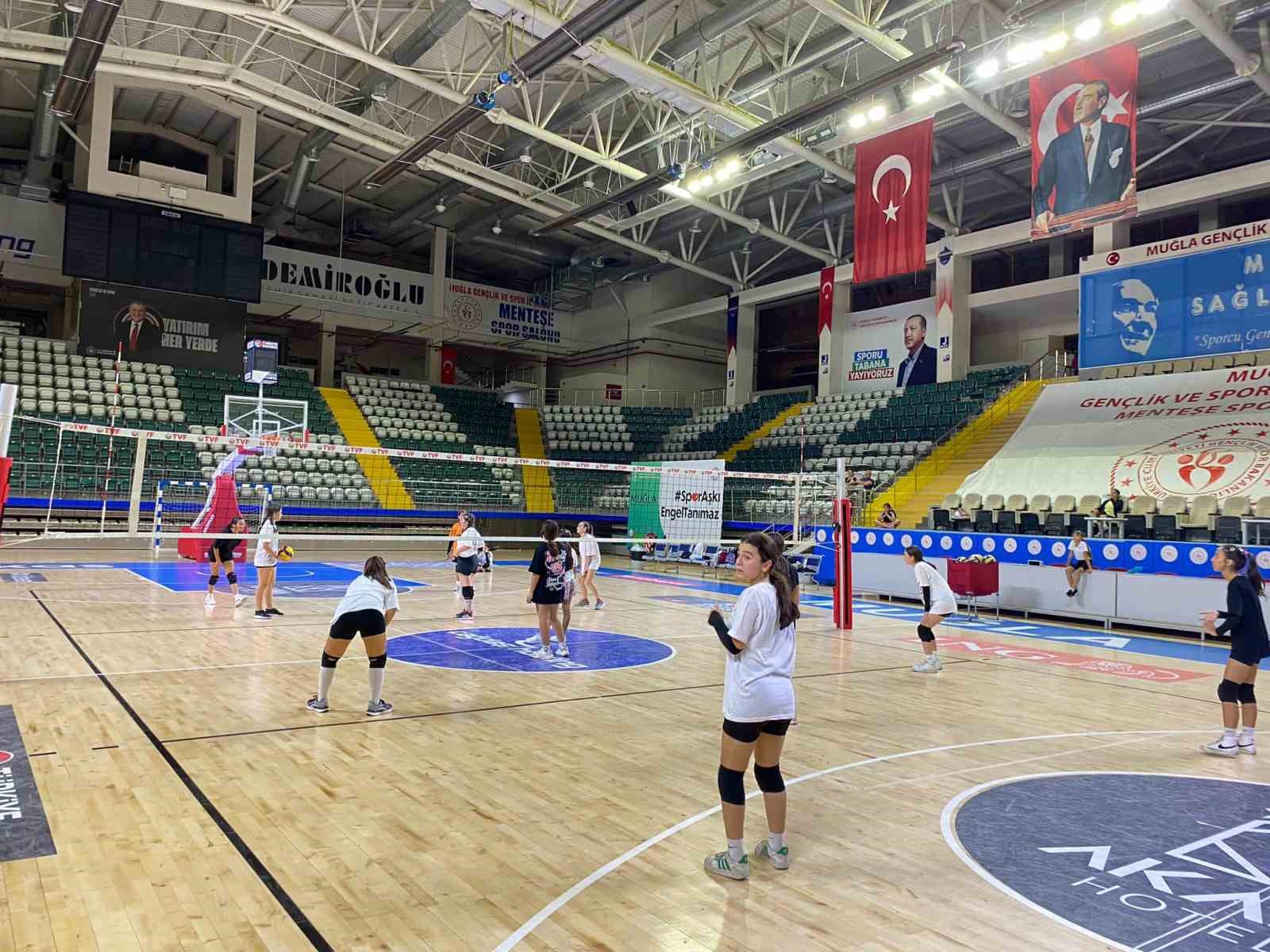 Muğla’da çocuklar sporla büyüyor
