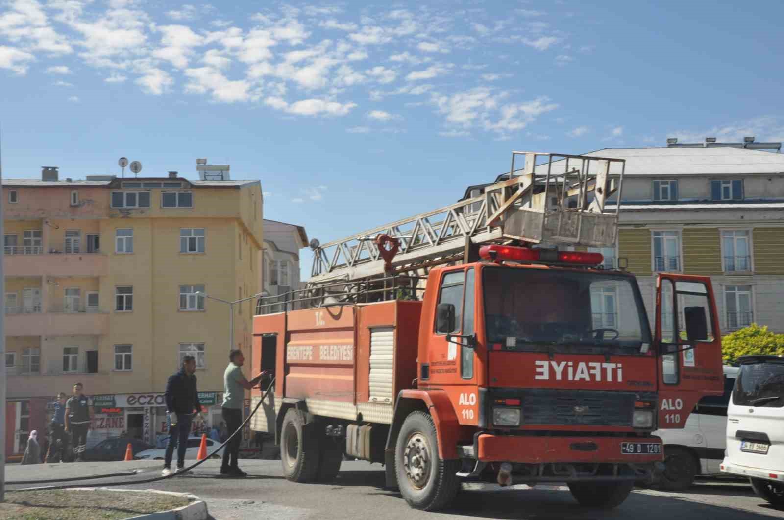 Bulanık’ta yangın tatbikatı gerçeği aratmadı
