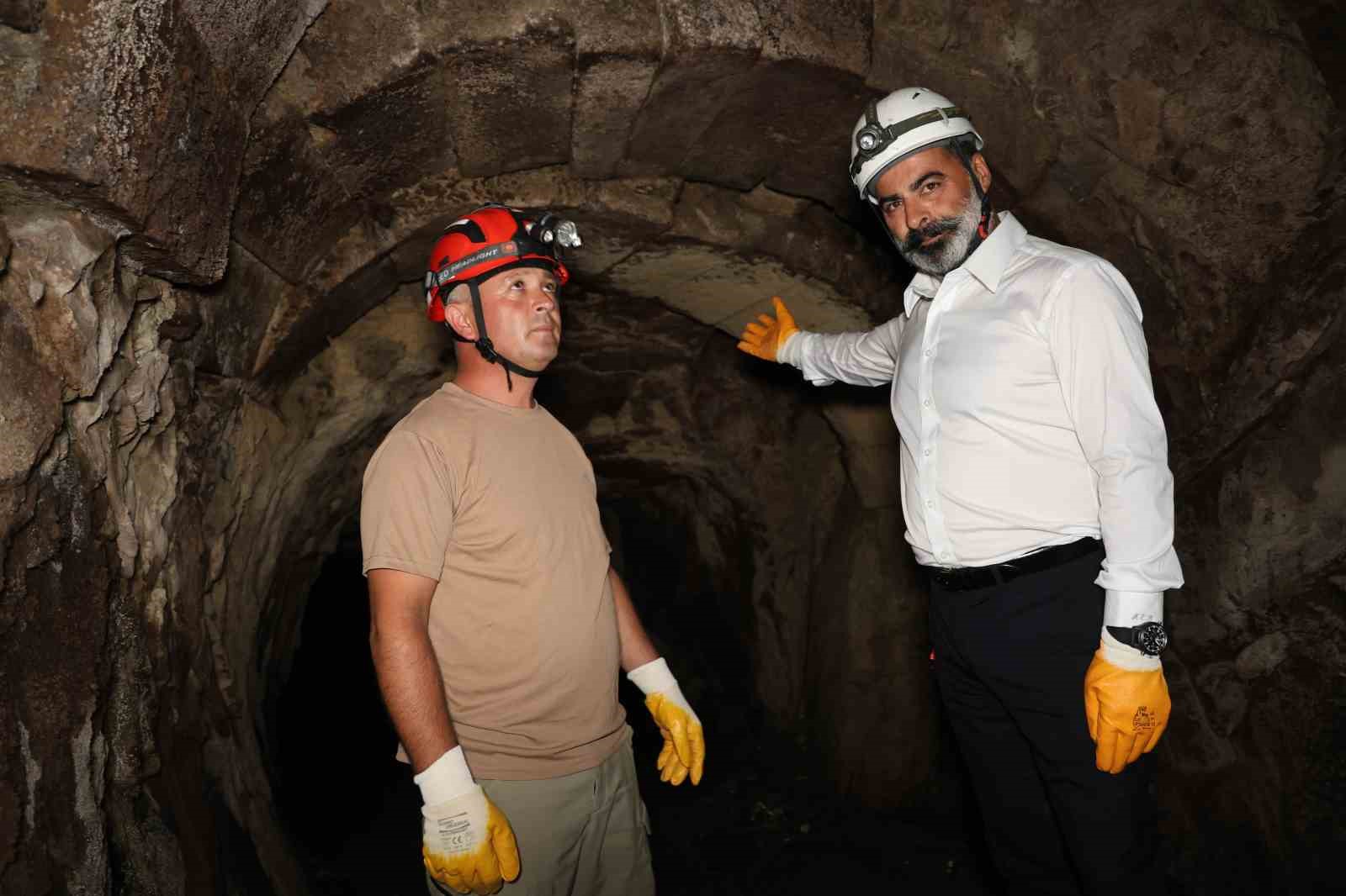 Osmanlı döneminde yapılan su tünelleri gün yüzüne çıkacak
