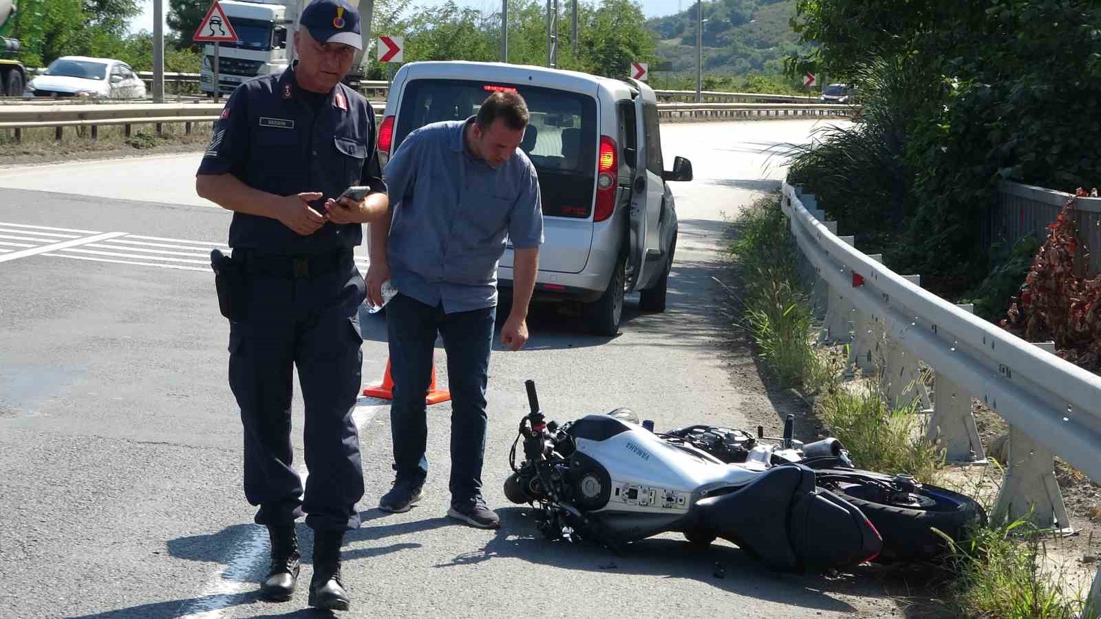 Ordu’da ‘dur’ ihtarına uymayan motosiklet sürücüsünün çarptığı astsubay şehit oldu
