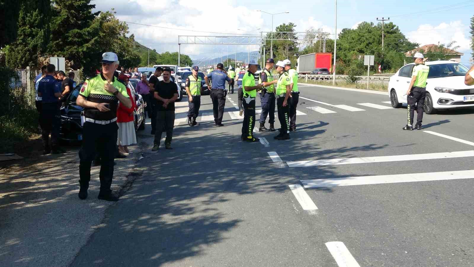 Ordu’da ‘dur’ ihtarına uymayan motosiklet sürücüsünün çarptığı astsubay şehit oldu
