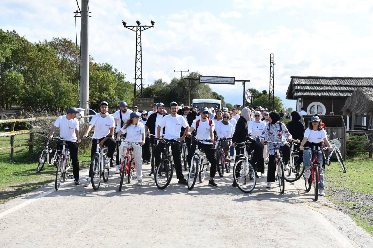 Avrupa Hareketlilik Haftası: Kuş Cenneti’nde bisiklet turu
