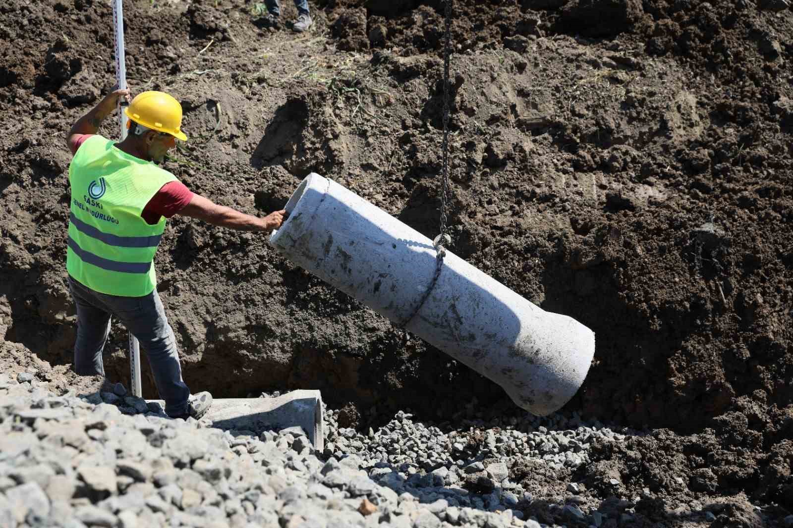 Samsun’da 3 ilçeye atık su hattı
