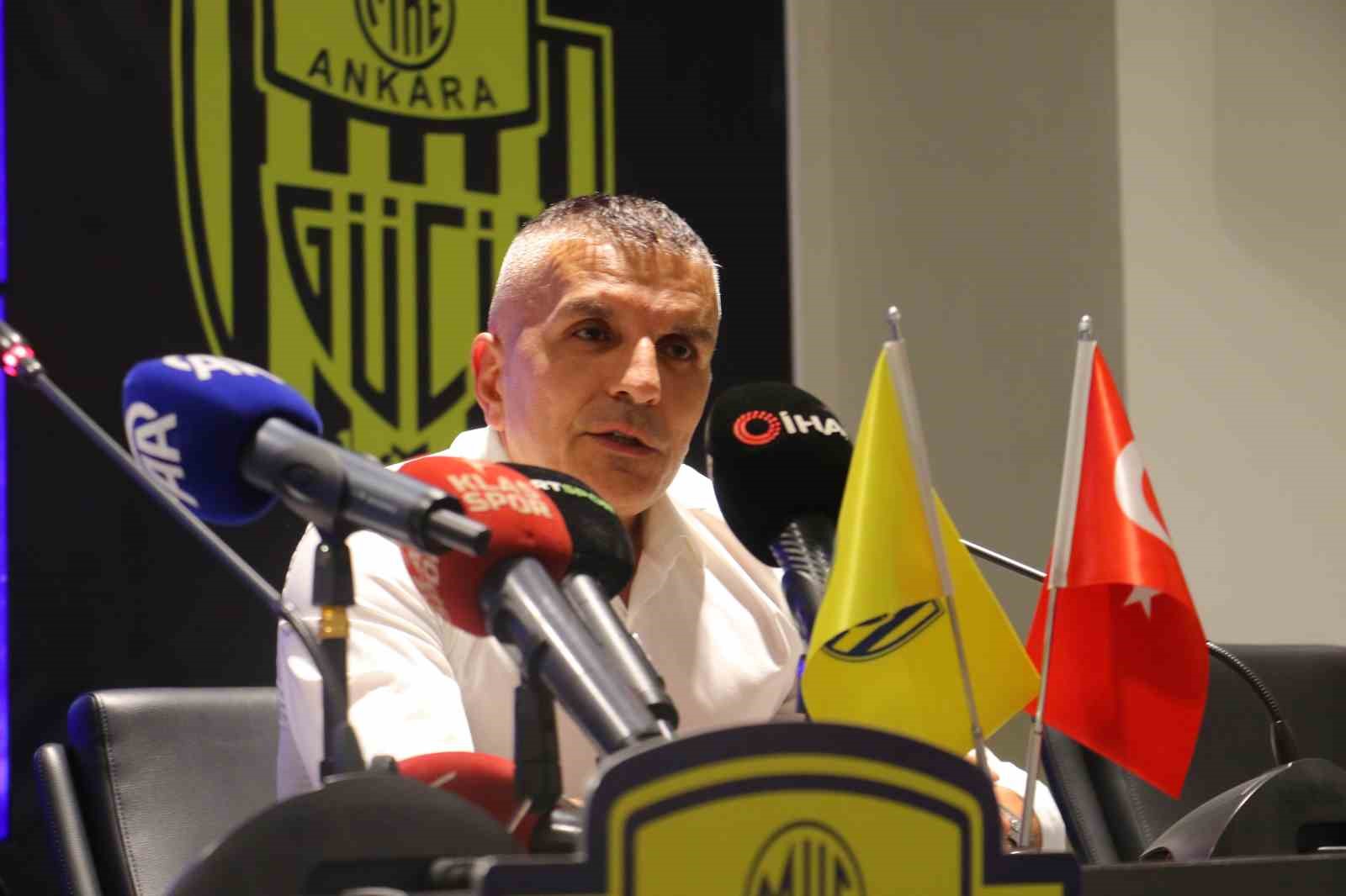 MKE Ankaragücü’nde Kenan Koçak dönemi
