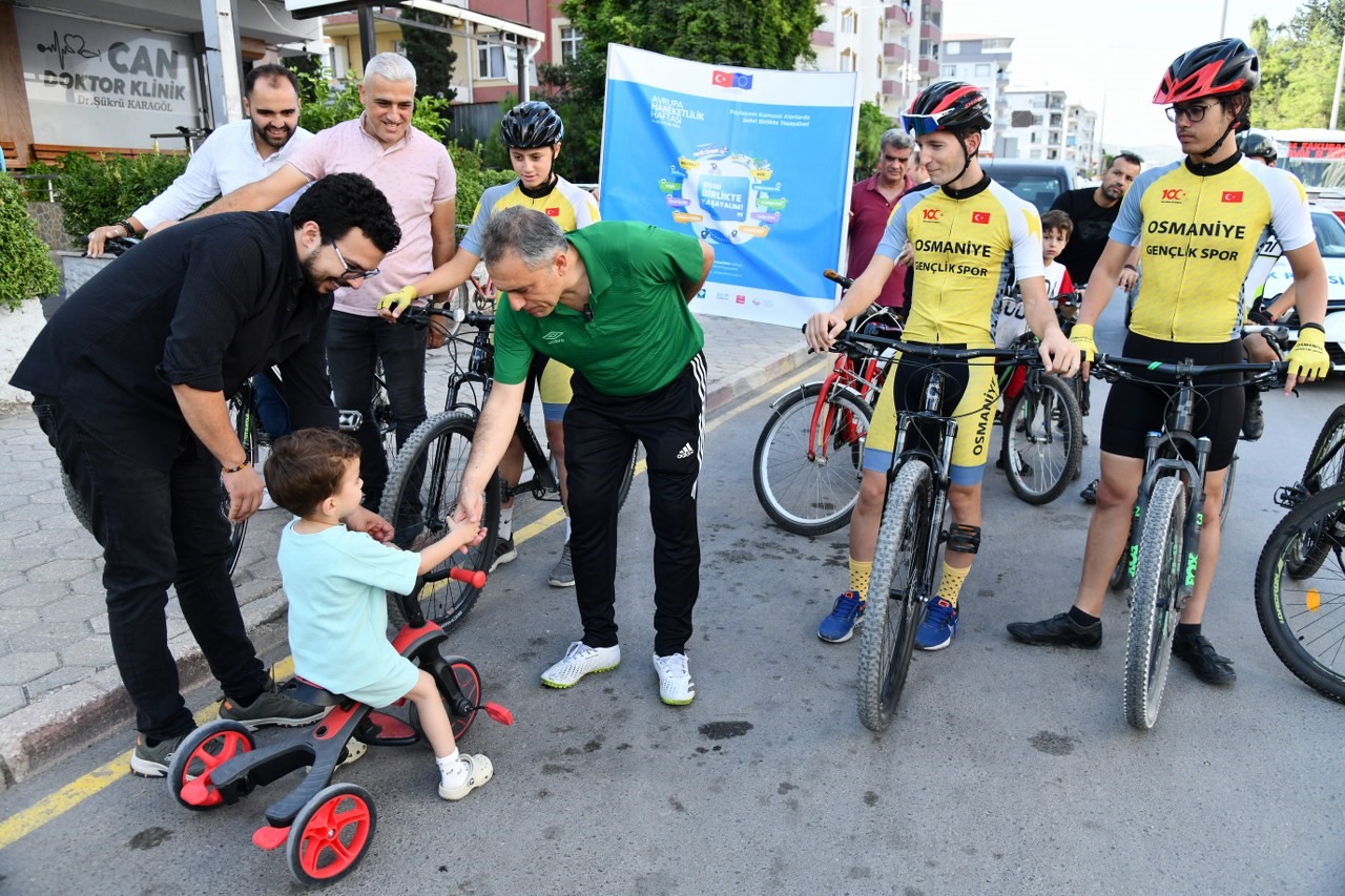 Başkan Çenet, Avrupa Hareketlilik Haftası’nda pedal çevirdi
