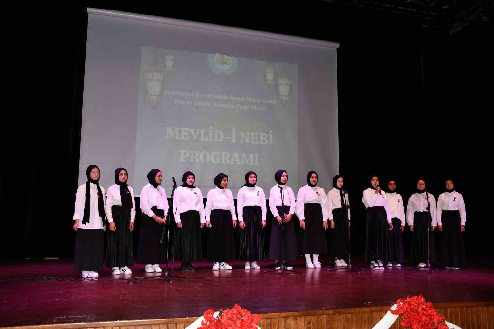 Vezirköprü’de Mevlid-İ Nebi programı
