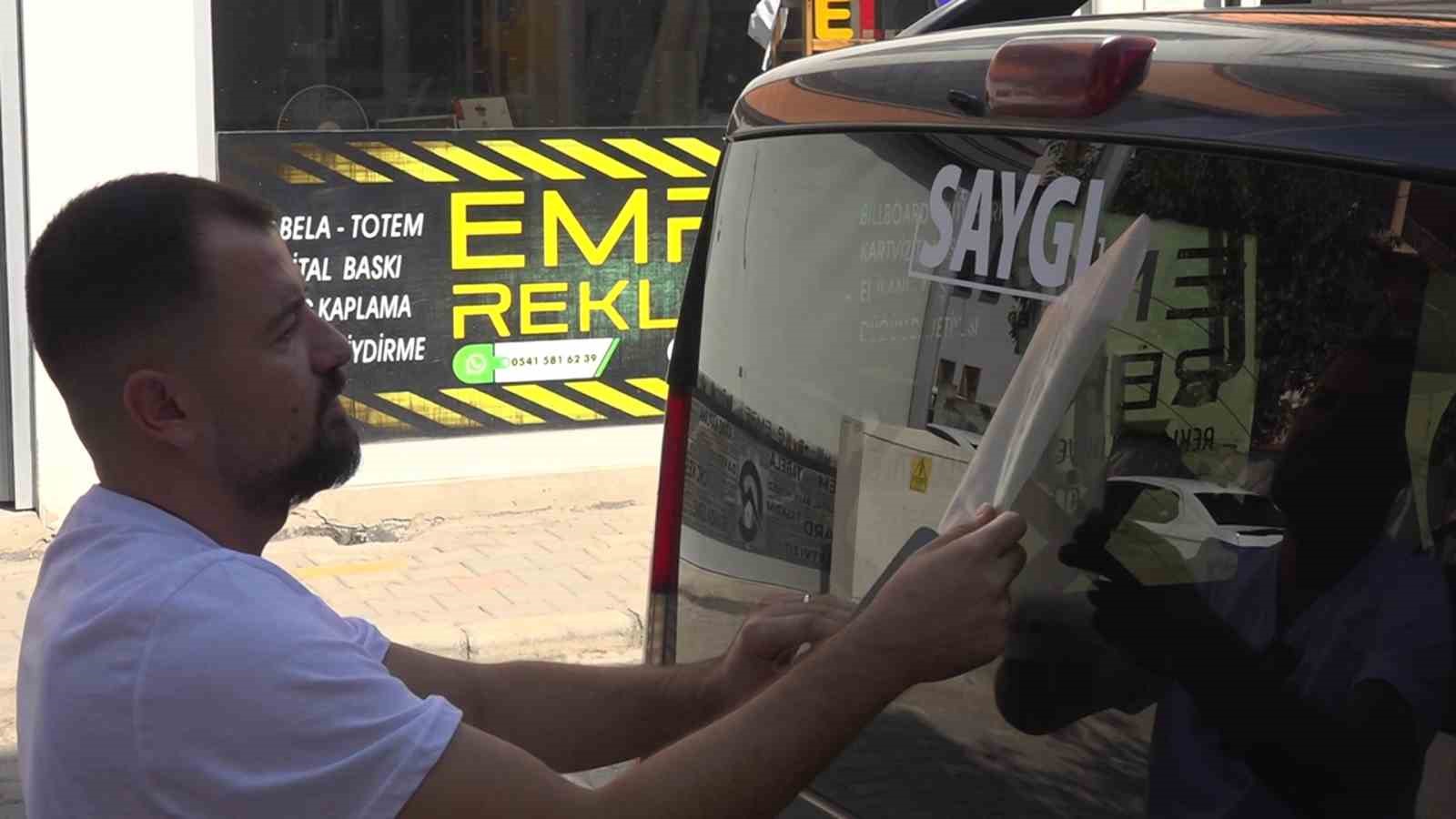 Taşovalılardan trafikte ’Saygı’ kampanyası
